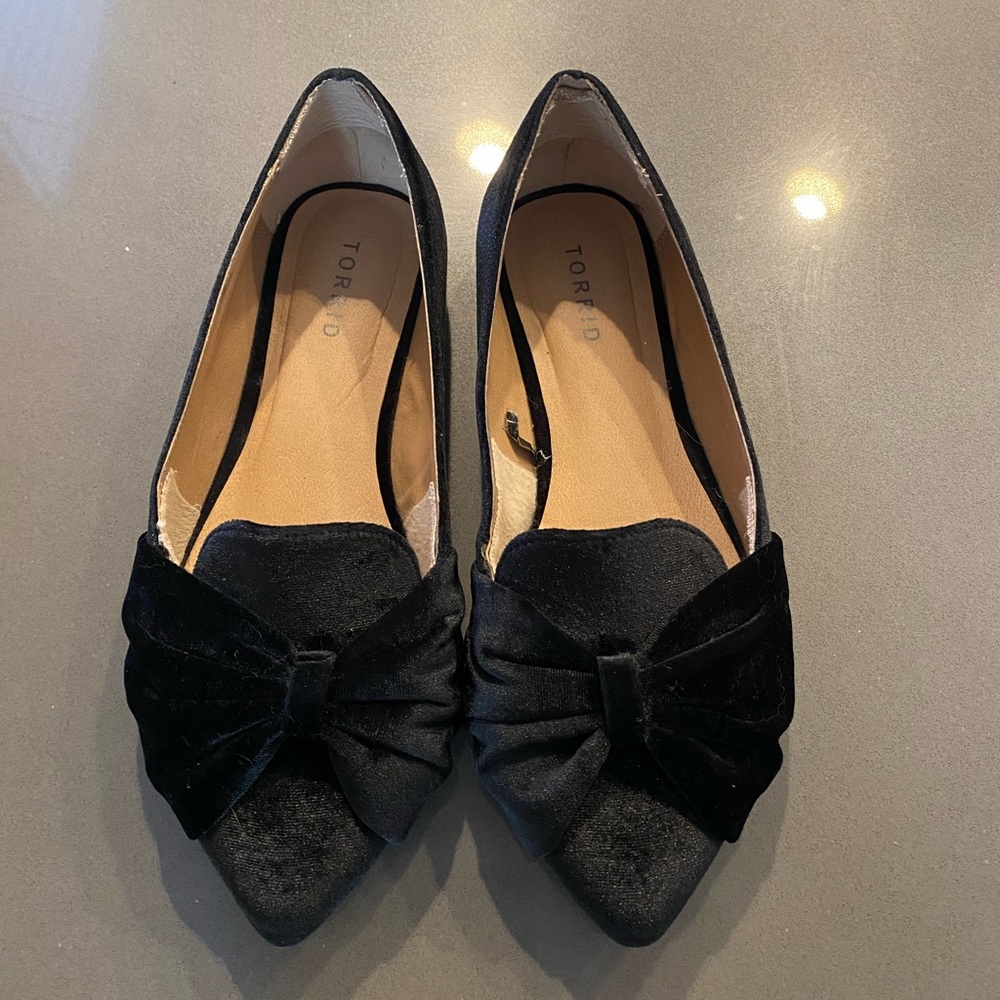 Torrid Velvet Flat Size 8